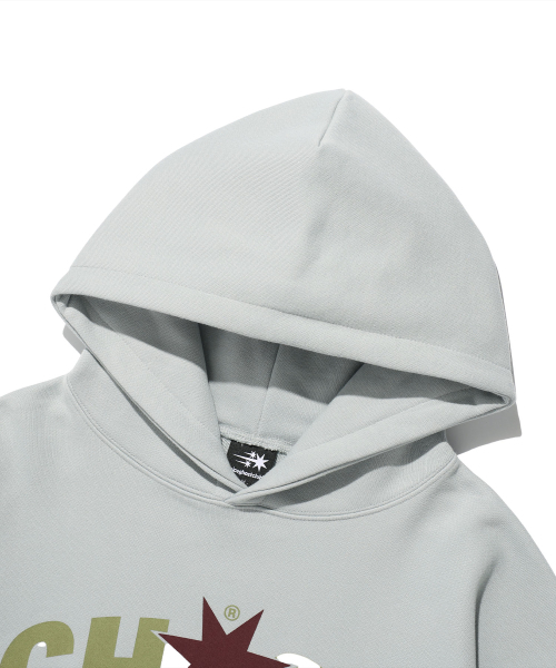 NICE GHOST CLUB（ナイスゴーストクラブ）の「GHOST ANGELS HOODIE_GREY(NG2FSUM406A)（パーカー・レディース・グレー・L/S）」の5枚目の写真