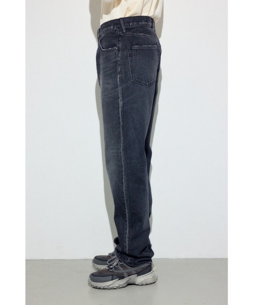 AZUL by moussy(アズールバイマウジー)の「AZUL DENIM ルーズストレート(デニムパンツ・メンズ・ブラック/ブルー/ワンウォッシュ・34inch/32inch/30inch/28inch)」の9枚目の写真
