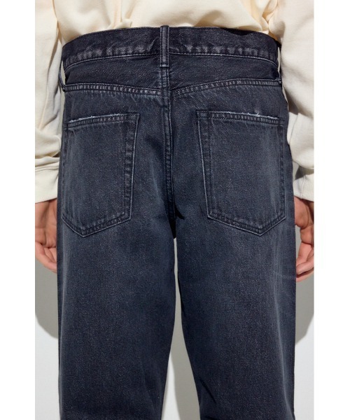 AZUL by moussy(アズールバイマウジー)の「AZUL DENIM ルーズストレート(デニムパンツ・メンズ・ブラック/ブルー/ワンウォッシュ・34inch/32inch/30inch/28inch)」の12枚目の写真
