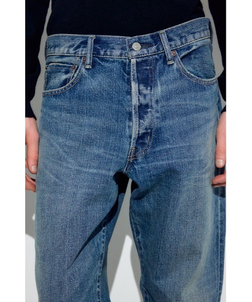 AZUL by moussy(アズールバイマウジー)の「AZUL DENIM ルーズストレート(デニムパンツ・メンズ・ブラック/ブルー/ワンウォッシュ・34inch/32inch/30inch/28inch)」の21枚目の写真