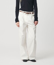 ATTISESSION（アティセッション）の「<ATTISESSION>ベルト 2タック ストレート パンツ 3（その他パンツ）」