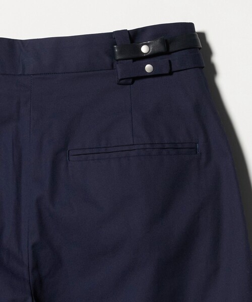 ATTISESSION（アティセッション）の「＜ATTISESSION＞ベルト 2タック ストレート パンツ 3（その他パンツ・レディース・ネイビー/ホワイト・38/36）」の15枚目の写真