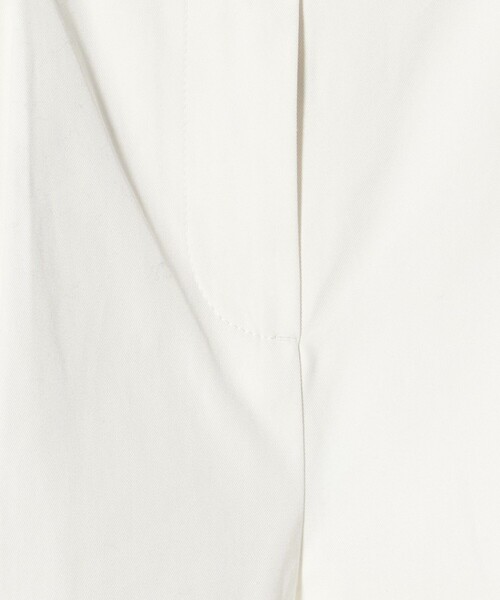 ATTISESSION（アティセッション）の「＜ATTISESSION＞ベルト 2タック ストレート パンツ 3（その他パンツ・レディース・ネイビー/ホワイト・38/36）」の5枚目の写真
