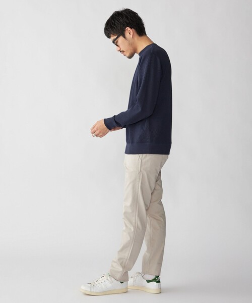 SHIPS(シップス)の「SHIPS: 膨れジャカード ロングスリーブ(Tシャツ/カットソー・メンズ・グレー/ホワイト/ダークグレー/ネイビー・SMALL/MEDIUM/LARGE/X-LARGE)」の9枚目の写真
