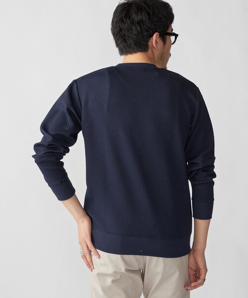 SHIPS(シップス)の「SHIPS: 膨れジャカード ロングスリーブ(Tシャツ/カットソー・メンズ・グレー/ホワイト/ダークグレー/ネイビー・SMALL/MEDIUM/LARGE/X-LARGE)」の14枚目の写真