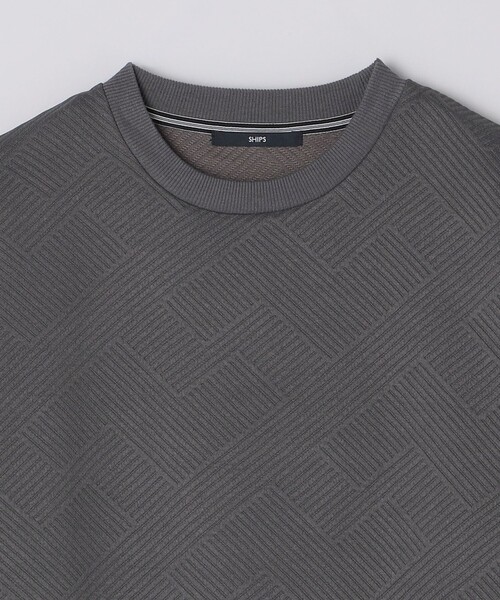 SHIPS(シップス)の「SHIPS: 膨れジャカード ロングスリーブ(Tシャツ/カットソー・メンズ・グレー/ホワイト/ダークグレー/ネイビー・SMALL/MEDIUM/LARGE/X-LARGE)」の22枚目の写真