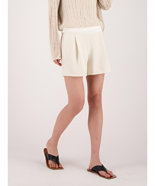 ACUD(アクド)の「Relax Short Pants _Ivory(その他パンツ・レディース・アイボリー・S/M)」の2枚目の写真
