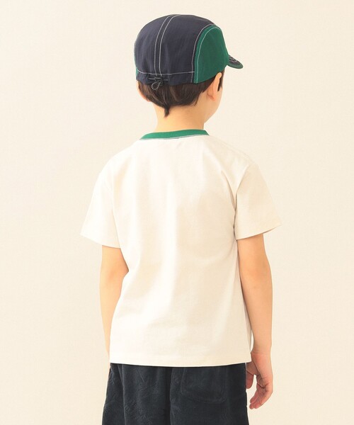 BEAMS mini（ビームスミニ）の「ダイナソー Tシャツ 2026SS（90～130cm）（Tシャツ/カットソー・キッズ・ホワイト系その他5/チャコールグレー/ミント・120/130/110/90/100）」の21枚目の写真