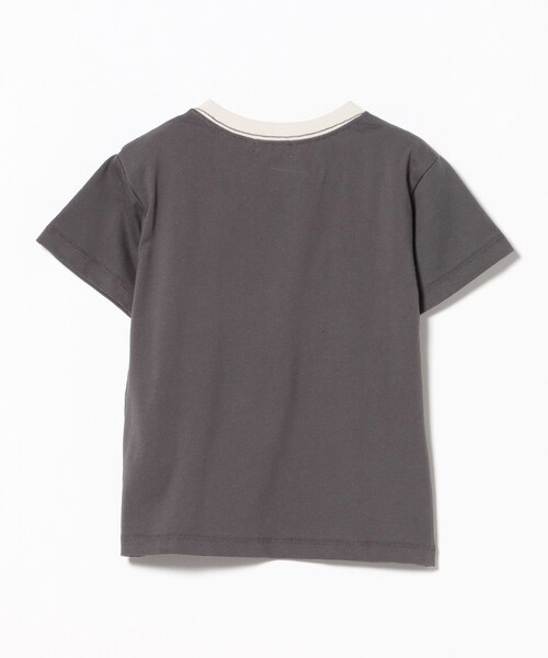 BEAMS mini（ビームスミニ）の「ダイナソー Tシャツ 2026SS（90～130cm）（Tシャツ/カットソー・キッズ・ホワイト系その他5/チャコールグレー/ミント・120/130/110/90/100）」の12枚目の写真