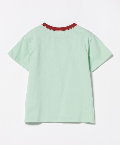 BEAMS mini（ビームスミニ）の「ダイナソー Tシャツ 2026SS（90～130cm）（Tシャツ/カットソー・キッズ・ホワイト系その他5/チャコールグレー/ミント・120/130/110/90/100）」の5枚目の写真