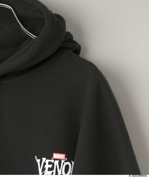 LOWRYS FARM(ローリーズファーム)の「【LFM(U)】MARVELスウェットフーディ 640214(スウェット・メンズ・ブラック/グレー/ホワイト・LARGE/MEDIUM)」の9枚目の写真