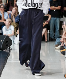 yoshiokubo | yoshiokubo ヨシオクボ / DEEP CUT WIDE PT ディープカットシームレスワイドパンツ / YKS26404(その他パンツ)