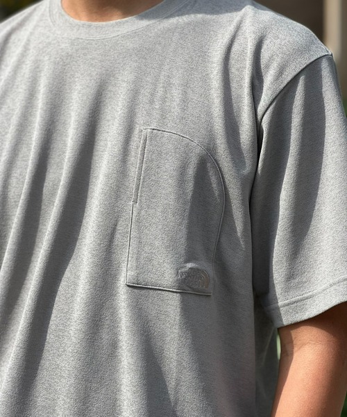 THE NORTH FACE（ザノースフェイス）の「【THE NORTH FACE】S/S Crepe Weave Tee（Tシャツ/カットソー・メンズ・ブラック/ホワイト/グレー・LARGE/MEDIUM/X-LARGE）」の12枚目の写真