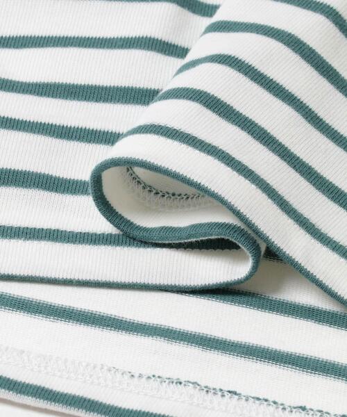 FORK&SPOON(フォークアンドスプーン)の「FORK&SPOON ボートネックボーダー(Tシャツ/カットソー・メンズ・ブルー系その他/グリーン系その他/グレー系その他・5/4)」の11枚目の写真