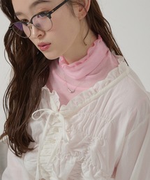 MUHET（ミュエータ）の「sheer turtleneck inner / シアータートルインナー（その他トップス）」