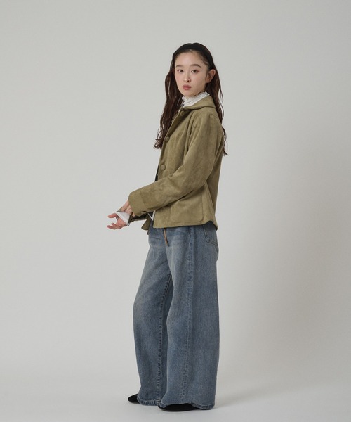 MUHET（ミュエータ）の「sheer turtleneck inner / シアータートルインナー（その他トップス・レディース・ピンク/ライトブルー/オフホワイト/杢グレー・FREE）」の20枚目の写真