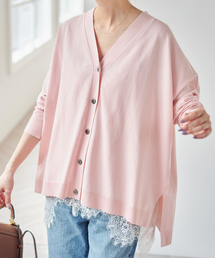 Spick & Span | Emil cotoni Vネックカーディガン(カーディガン/ボレロ)