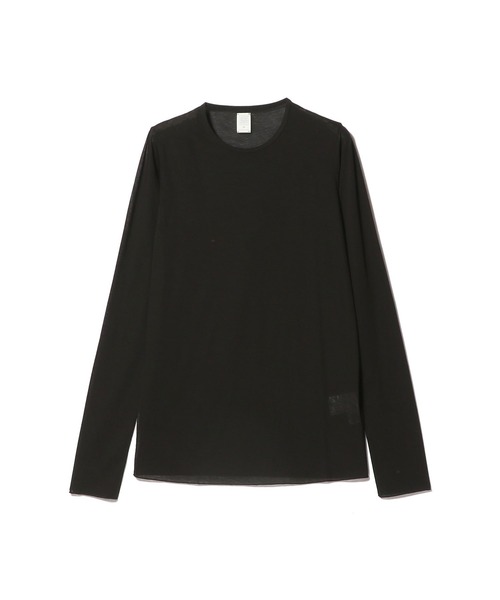 ESTNATION（エストネーション）の「GOOD PEOPLE GOOD STITCHING GOOD PRODUCT for ESTNATION / シアー天竺ロンT（Tシャツ/カットソー・レディース・ホワイト/レッド/ブラック・FREE）」の2枚目の写真