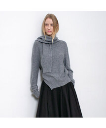 MUFFER SET SOFT WOOL KNIT S(T-7145)