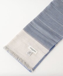 NOLLEY'S（ノーリーズ）の「コットン×レーヨン ライトボーダー ストール 80cm幅（ストール/ショール）」