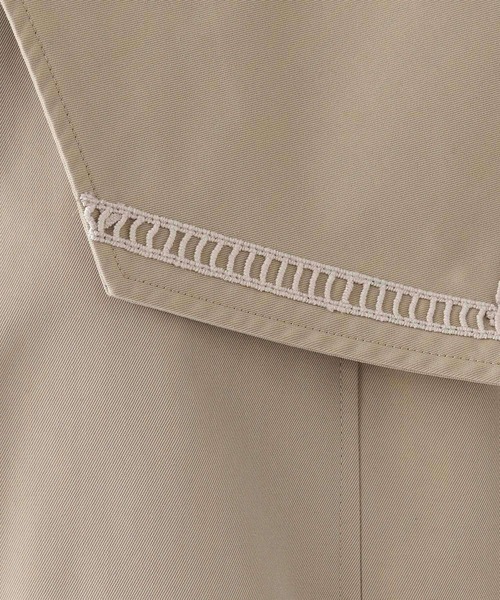 RAGEBLUE（レイジブルー）の「セーラーカラーブルゾン（ブルゾン・レディース・ベージュ/グレー・FREE）」の20枚目の写真