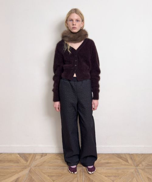 DIAGONAL(ダイアゴナル)の「HEART STITCHED PADDING PANTS (black)(その他パンツ・レディース・その他・FREE)」の10枚目の写真
