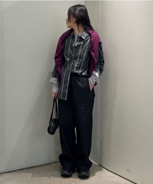 DIAGONAL(ダイアゴナル)の「HEART STITCHED PADDING PANTS (black)(その他パンツ・レディース・その他・FREE)」の6枚目の写真