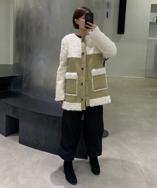 DIAGONAL(ダイアゴナル)の「HEART STITCHED PADDING PANTS (black)(その他パンツ・レディース・その他・FREE)」の2枚目の写真