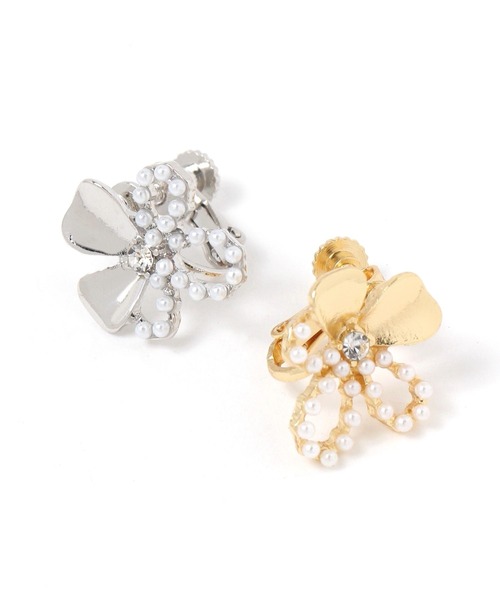 LAKOLE(ラコレ)の「マルチリングパールイヤリング / 644522(イヤリング・レディース・その他2/その他1・FREE)」の3枚目の写真