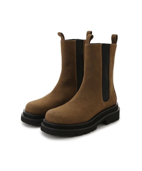 Mila Owen(ミラオーウェン)の「サイドゴアブーツ(ブーツ・レディース・ベージュ/モカ/ブラック・36/38/37)」の3枚目の写真