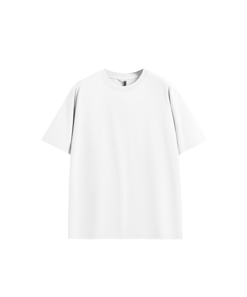 BUTTON SEOUL(ボタンソウル)の「ベーシックオーバーサイズクールテックコットンTシャツ(3カラー)(Tシャツ/カットソー・メンズ・ホワイト/ミント/ブラック・MEDIUM/LARGE/X-LARGE)」の1枚目の写真