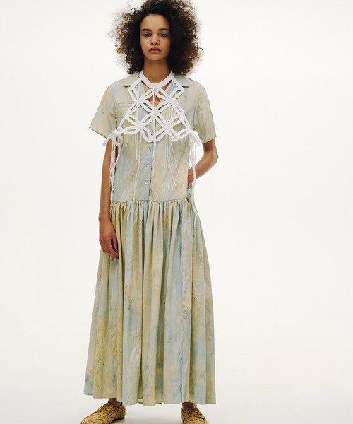 RUMCHE(ラムシェ)の「"Abundant Rice" Dress / アバンダントライスドレス(ワンピース・レディース・ベージュ系その他・FREE)」の1枚目の写真