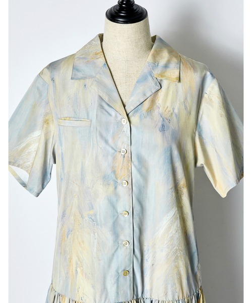 RUMCHE(ラムシェ)の「"Abundant Rice" Dress / アバンダントライスドレス(ワンピース・レディース・ベージュ系その他・FREE)」の6枚目の写真