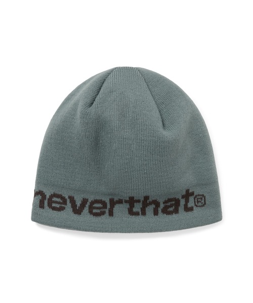 thisisneverthat(ディスイズネバーザット)の「SP-Logo No Cuff Beanie(ニットキャップ/ビーニー・メンズ・オフホワイト/ライトグリーン/ブラック/オリーブ・FREE)」の8枚目の写真