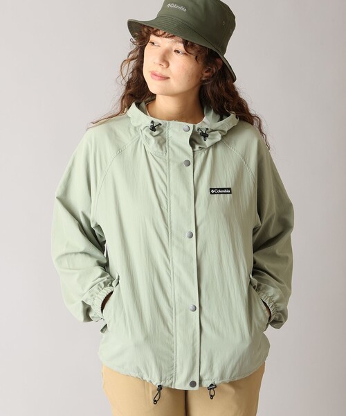 Columbia(コロンビア)の「Columbia/ ウィメンズジプシーバーズフーデッドジャケット /コロンビア(ナイロンジャケット・レディース・グレー/ネイビー/グリーン・L/M/XL/S)」の2枚目の写真