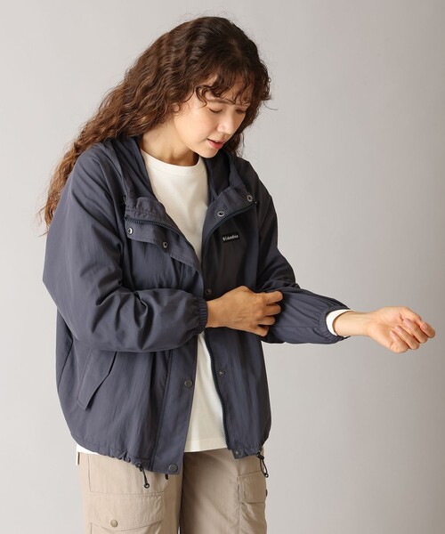 Columbia(コロンビア)の「Columbia/ ウィメンズジプシーバーズフーデッドジャケット /コロンビア(ナイロンジャケット・レディース・グレー/ネイビー/グリーン・L/M/XL/S)」の11枚目の写真