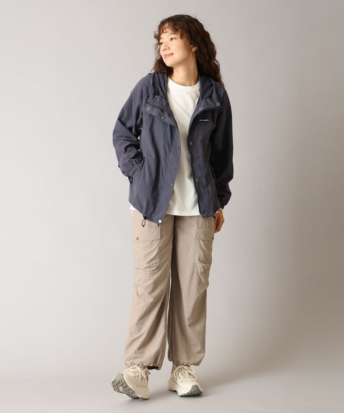 Columbia(コロンビア)の「Columbia/ ウィメンズジプシーバーズフーデッドジャケット /コロンビア(ナイロンジャケット・レディース・グレー/ネイビー/グリーン・L/M/XL/S)」の22枚目の写真