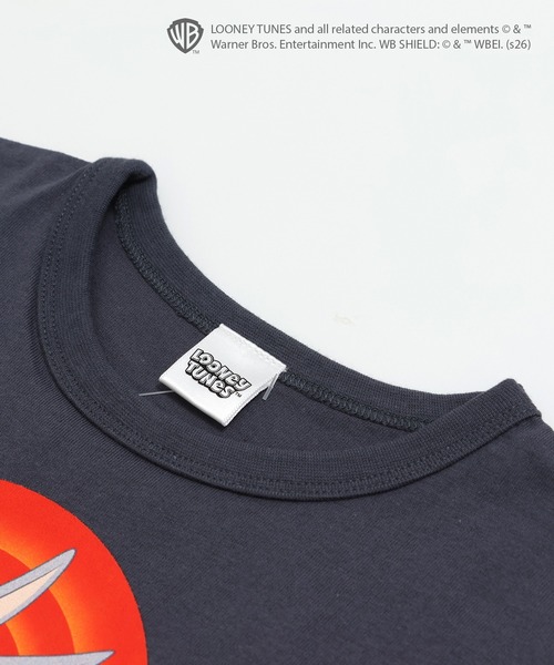 Looney Tunes(ルーニーテューンズ)の「〈ルーニー・テューンズ〉半袖Tシャツ(Tシャツ/カットソー・キッズ・チャコールグレー/グレイッシュブルー・130cm/120cm/110cm/100cm/90cm/140cm)」の5枚目の写真