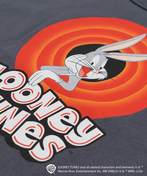 Looney Tunes(ルーニーテューンズ)の「〈ルーニー・テューンズ〉半袖Tシャツ(Tシャツ/カットソー・キッズ・チャコールグレー/グレイッシュブルー・130cm/120cm/110cm/100cm/90cm/140cm)」の6枚目の写真