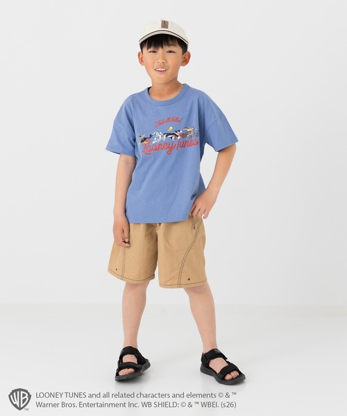 Looney Tunes(ルーニーテューンズ)の「〈ルーニー・テューンズ〉半袖Tシャツ(Tシャツ/カットソー・キッズ・チャコールグレー/グレイッシュブルー・130cm/120cm/110cm/100cm/90cm/140cm)」の11枚目の写真