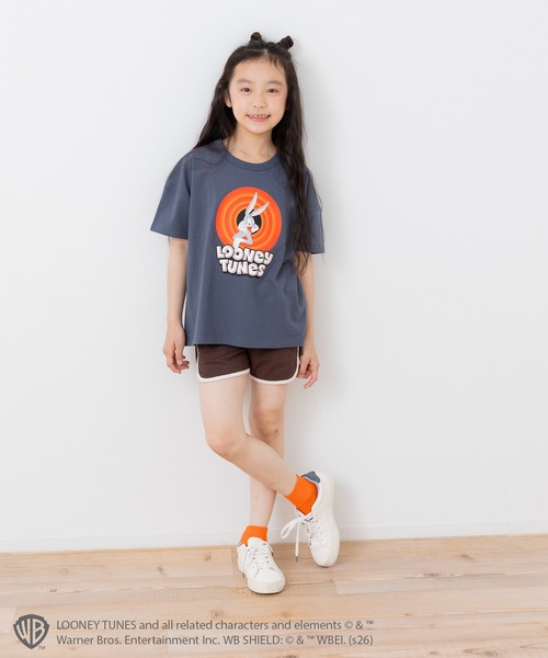 Looney Tunes(ルーニーテューンズ)の「〈ルーニー・テューンズ〉半袖Tシャツ(Tシャツ/カットソー・キッズ・チャコールグレー/グレイッシュブルー・130cm/120cm/110cm/100cm/90cm/140cm)」の16枚目の写真