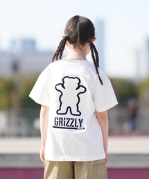 GRIZZLY（グリズリー）の「GRIZZLY/グリズリー キッズ 半袖 Tシャツ バックプリント 75163027（Tシャツ/カットソー）」
