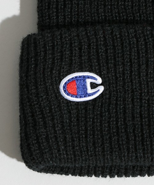 Champion(チャンピオン)の「∴WEGO/Championニットキャップ(ニットキャップ/ビーニー・メンズ・ブラック/サックスブルー/グレー/ブルー/ホワイト/ピンク/レッド・FREE)」の13枚目の写真