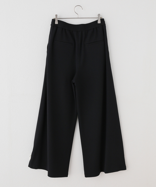 JOURNAL STANDARD（ジャーナルスタンダード）の「カットジョーゼットフレアパンツ（その他パンツ・レディース・ブラック/ブラウン・FREE）」の3枚目の写真