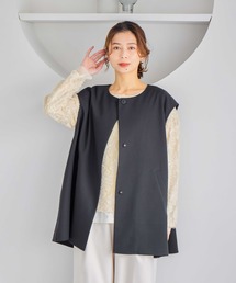 studio CLIP | ドロップショルダーベスト(ベスト)