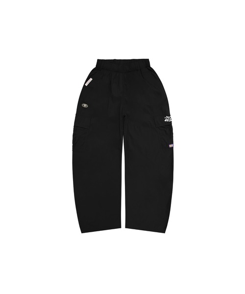 AAPE BY A BATHING APE（エーエイプバイアベイシングエイプ）の「AAPE MAIN WOVEN PANTS（その他パンツ・レディース・アイボリー/ブラック/ライトベージュ・XX-SMALL/X-SMALL/SMALL）」の2枚目の写真