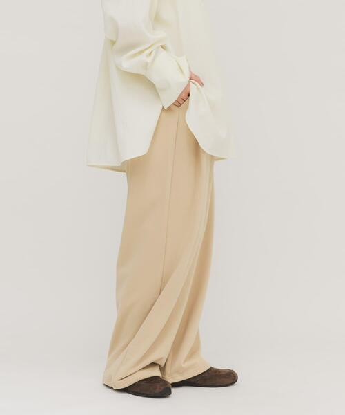 KBF(ケイビーエフ)の「ドロストルーズスウェットパンツ(その他パンツ・レディース・グレー系その他/ベージュ/ネイビー・ONE)」の15枚目の写真