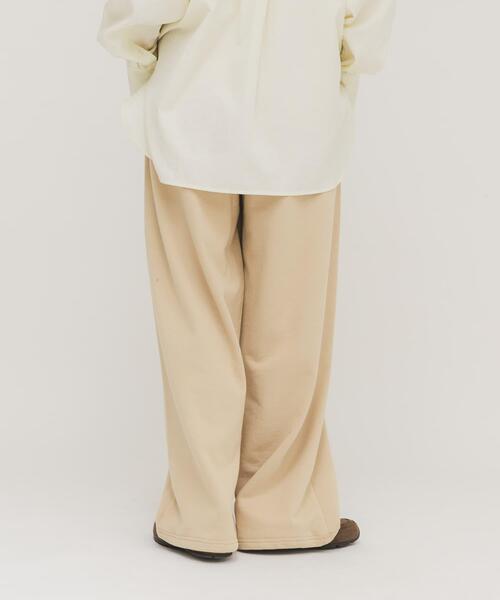 KBF(ケイビーエフ)の「ドロストルーズスウェットパンツ(その他パンツ・レディース・グレー系その他/ベージュ/ネイビー・ONE)」の16枚目の写真