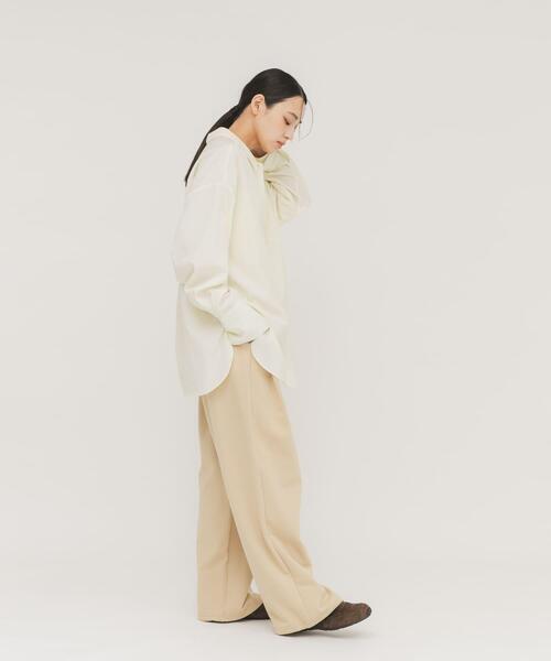 KBF(ケイビーエフ)の「ドロストルーズスウェットパンツ(その他パンツ・レディース・グレー系その他/ベージュ/ネイビー・ONE)」の18枚目の写真