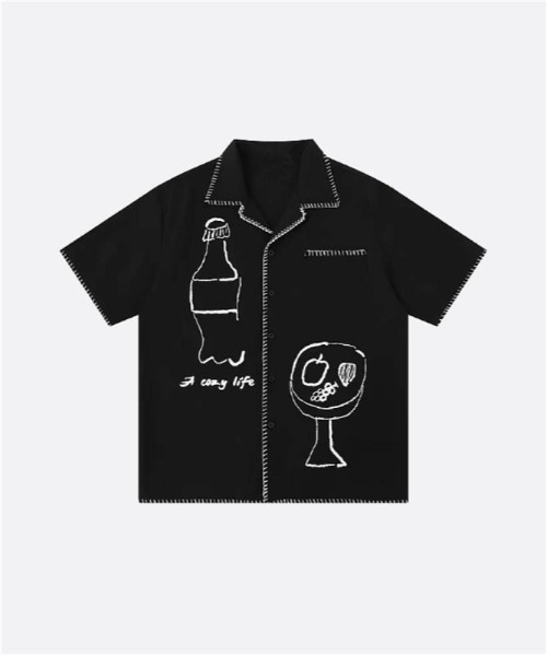 Seam Detail Funny Print T — футболка с весёлым принтом и швом-детализацией